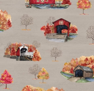 Covered Bridges in Fall