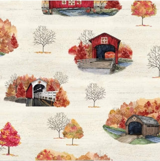 Covered Bridges in Fall