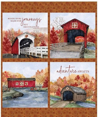 Covered Bridges in Fall