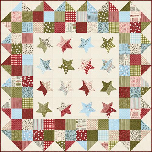Emmitt & Ivy Quilt Kit - Christmas in July Special!
