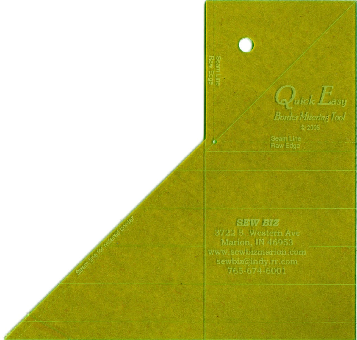 Quick Easy Border Mitering Tool