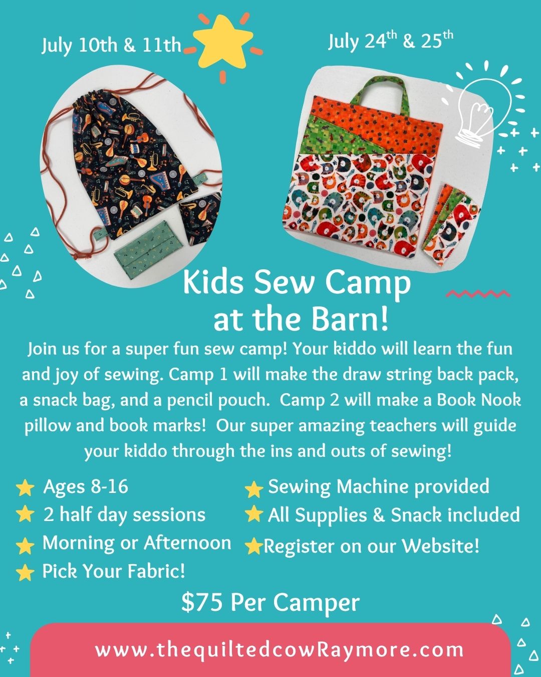 Kids Sew Camp