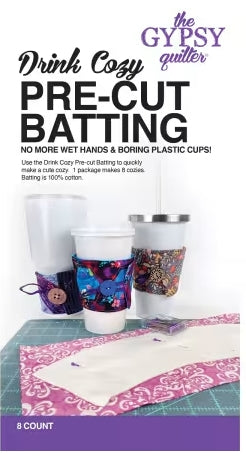 Drink Cozy Pre-Cut Batting (8ct)