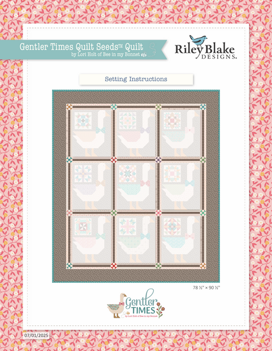 Quilt Seeds - Gentle Goose