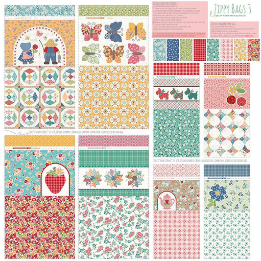 Lori Holt Zippy Bag Bundle