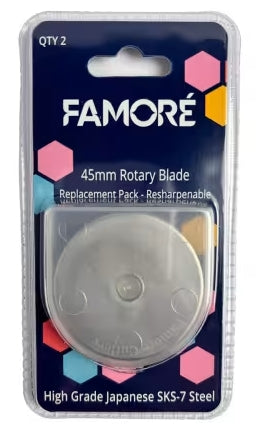Japanese Steel SKS-7 45mm Replacement Blades 2pk # 400SK-PK2