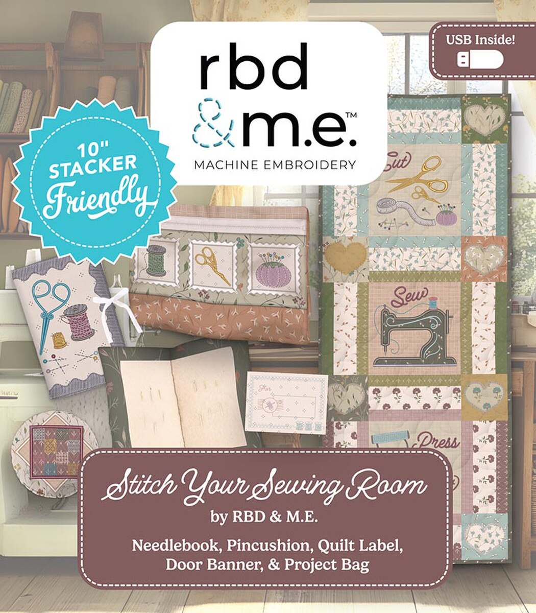 Riley Blake Embroidery Your Sewing Room