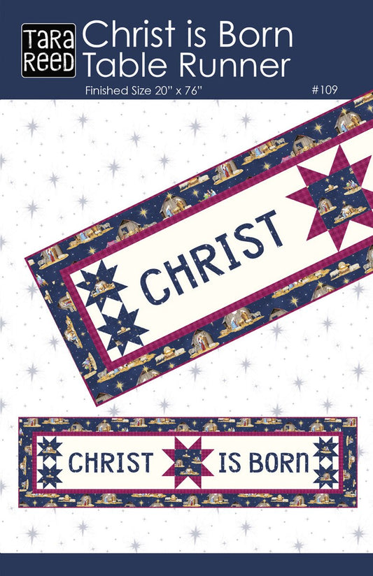 Christ is Born table runner
