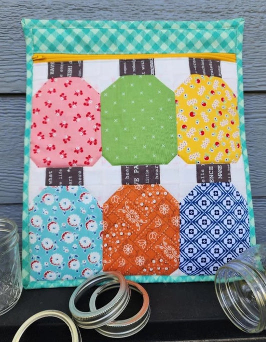 Canning Jar - Vintage Pouch