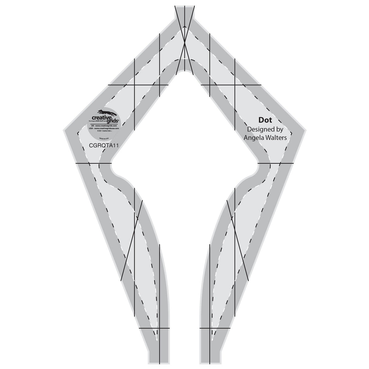 Dot Creative Grids Machine Quilting Tool #CGRQTA11