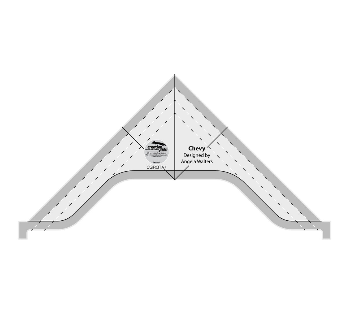 Chevy Creative Grids Machine Quilting Tool #CGRQTA7