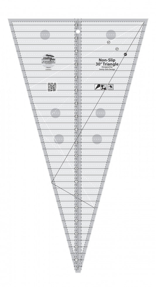 Creative Grids 30 Degree Triangle Ruler