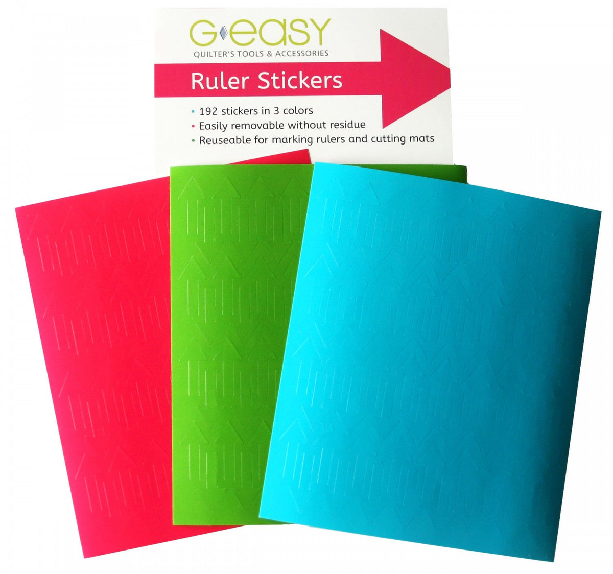 G-Easy Ruler Stickers - Fruity Fiesta Palette # GE1101