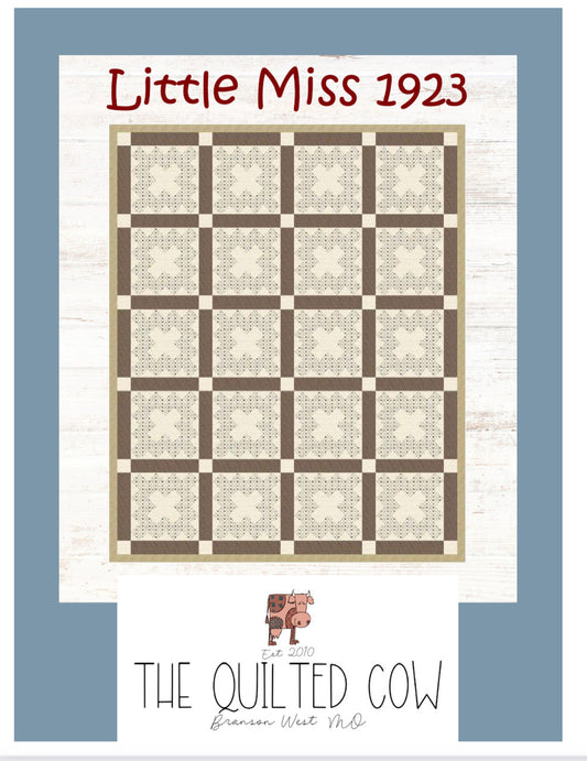 Little Miss 1923 Quilt Pattern